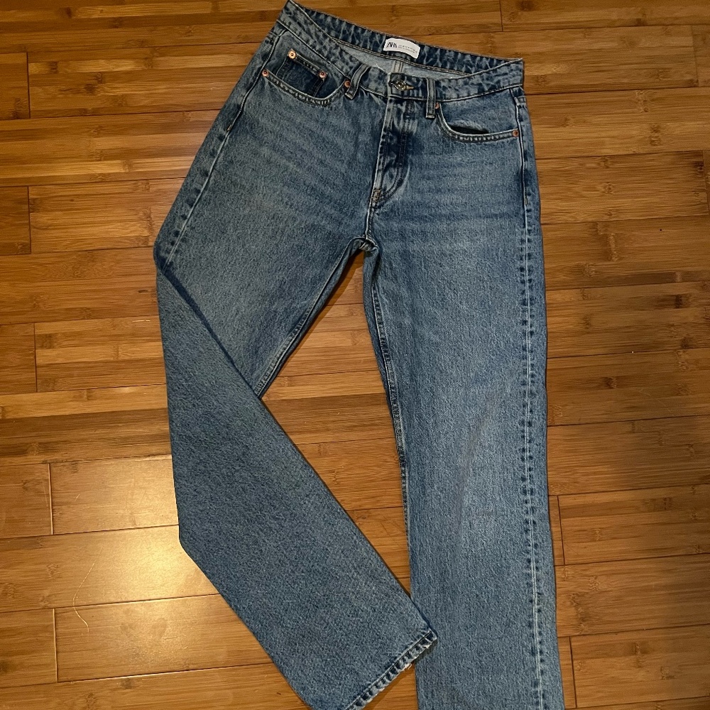 Blue jeans woman Zara